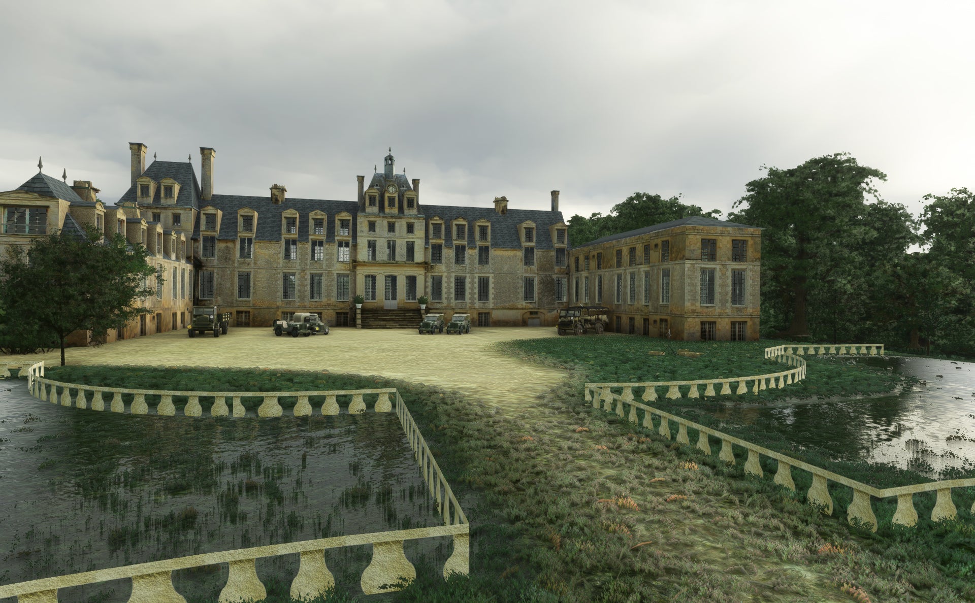 1944 Lantheuil/Creuilly LGB9 - Advanced Landing Ground B-9 for MSFS20