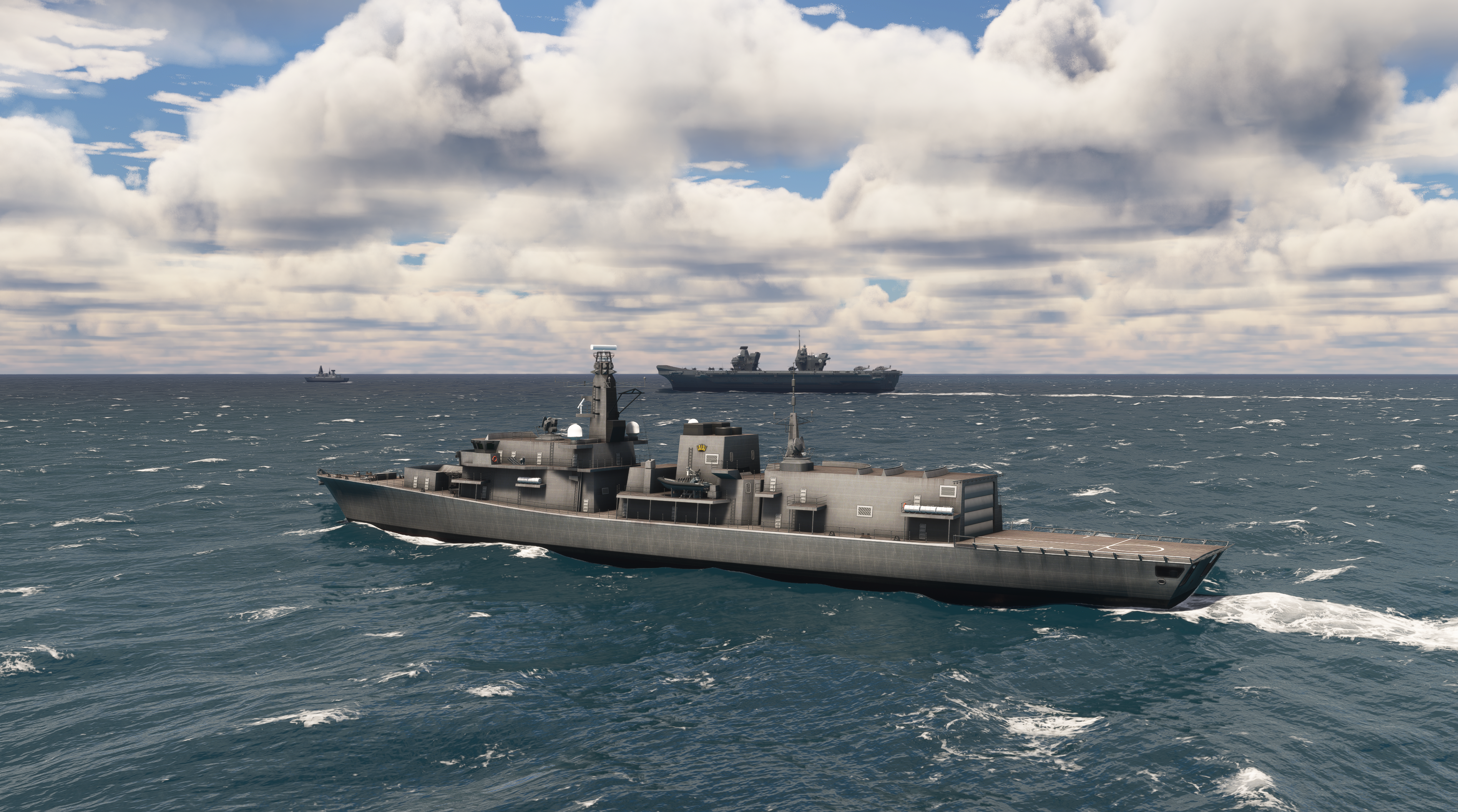 UK Carrier Strike Group for MSFS20/24