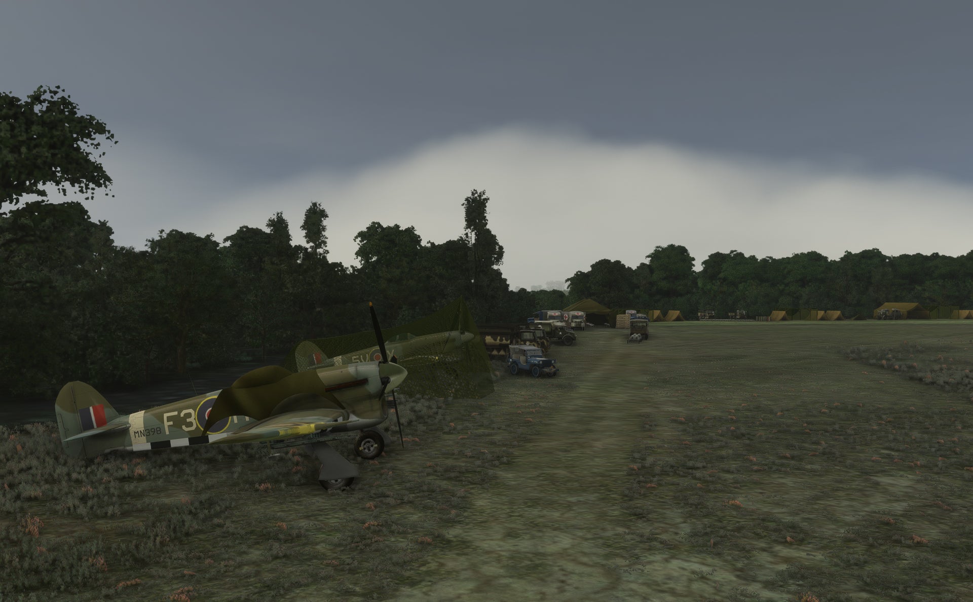 1944 Lantheuil/Creuilly LGB9 - Advanced Landing Ground B-9 for MSFS20