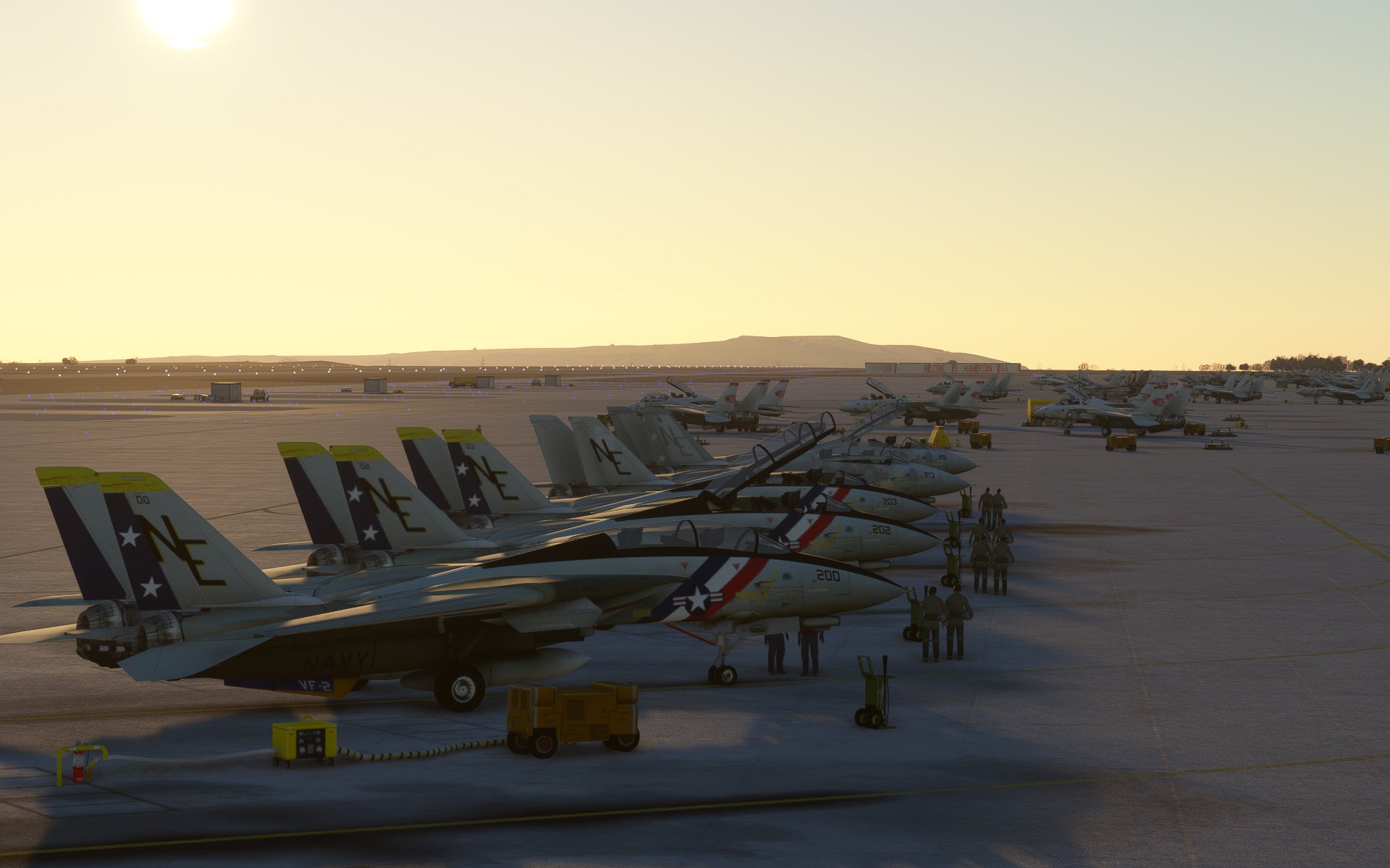 SUNDOWERSIM - NAS Miramar Late 1980's for MSFS20/24