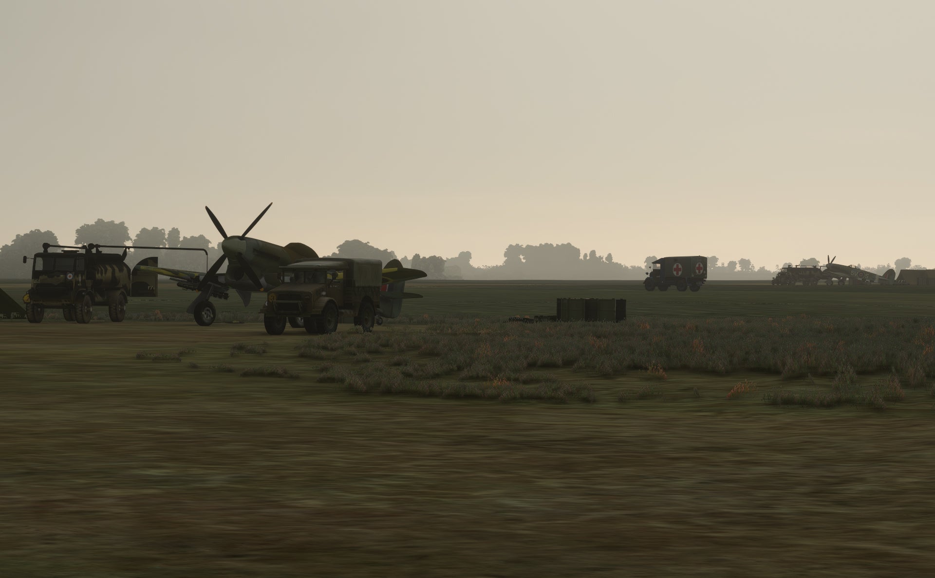 1944 Lantheuil/Creuilly LGB9 - Advanced Landing Ground B-9 for MSFS20