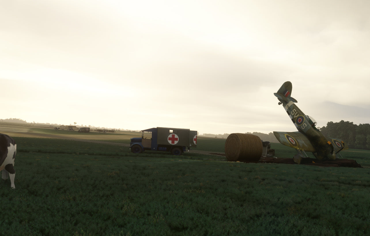 1944 Lantheuil/Creuilly LGB9 - Advanced Landing Ground B-9 for MSFS20