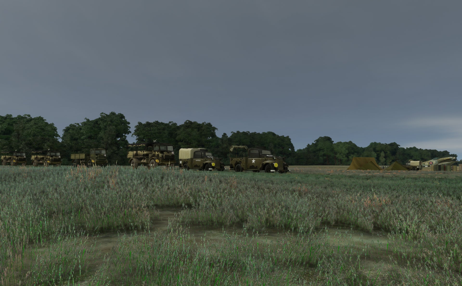 1944 Lantheuil/Creuilly LGB9 - Advanced Landing Ground B-9 for MSFS20