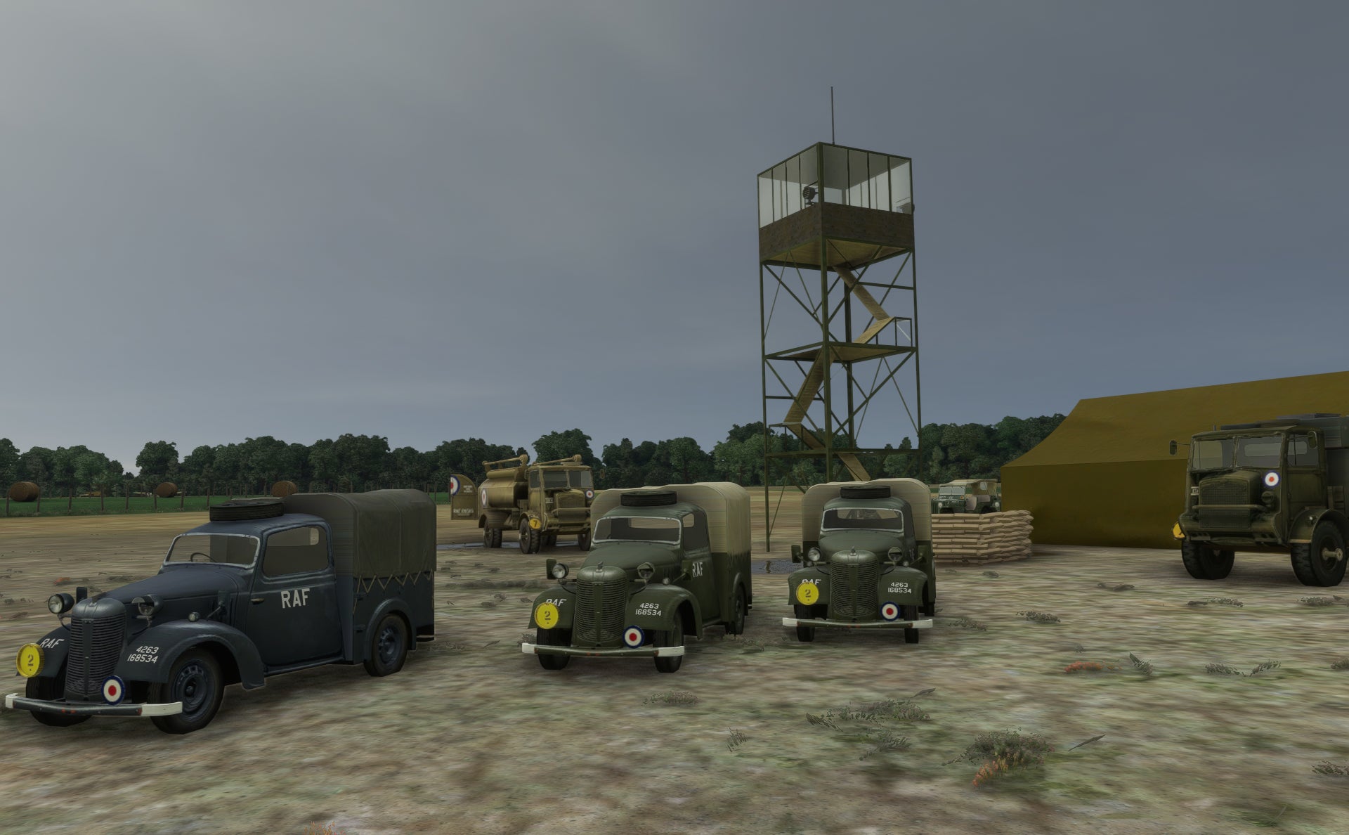 1944 Lantheuil/Creuilly LGB9 - Advanced Landing Ground B-9 for MSFS20