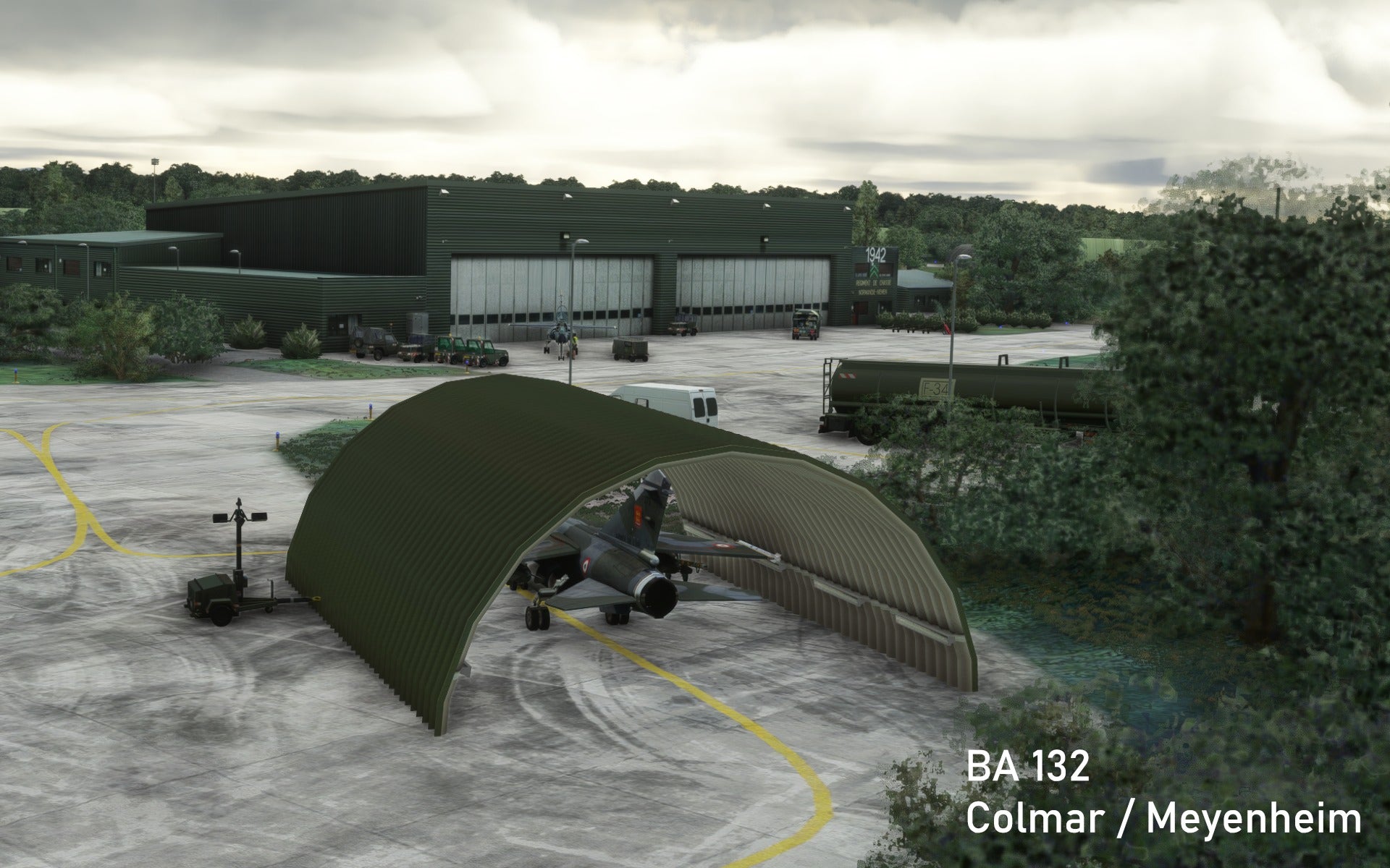 SKYDESIGNERS - FRENCH AIRBASE 132 COLMAR/MEYENHEIM (LFSC) MSFS20