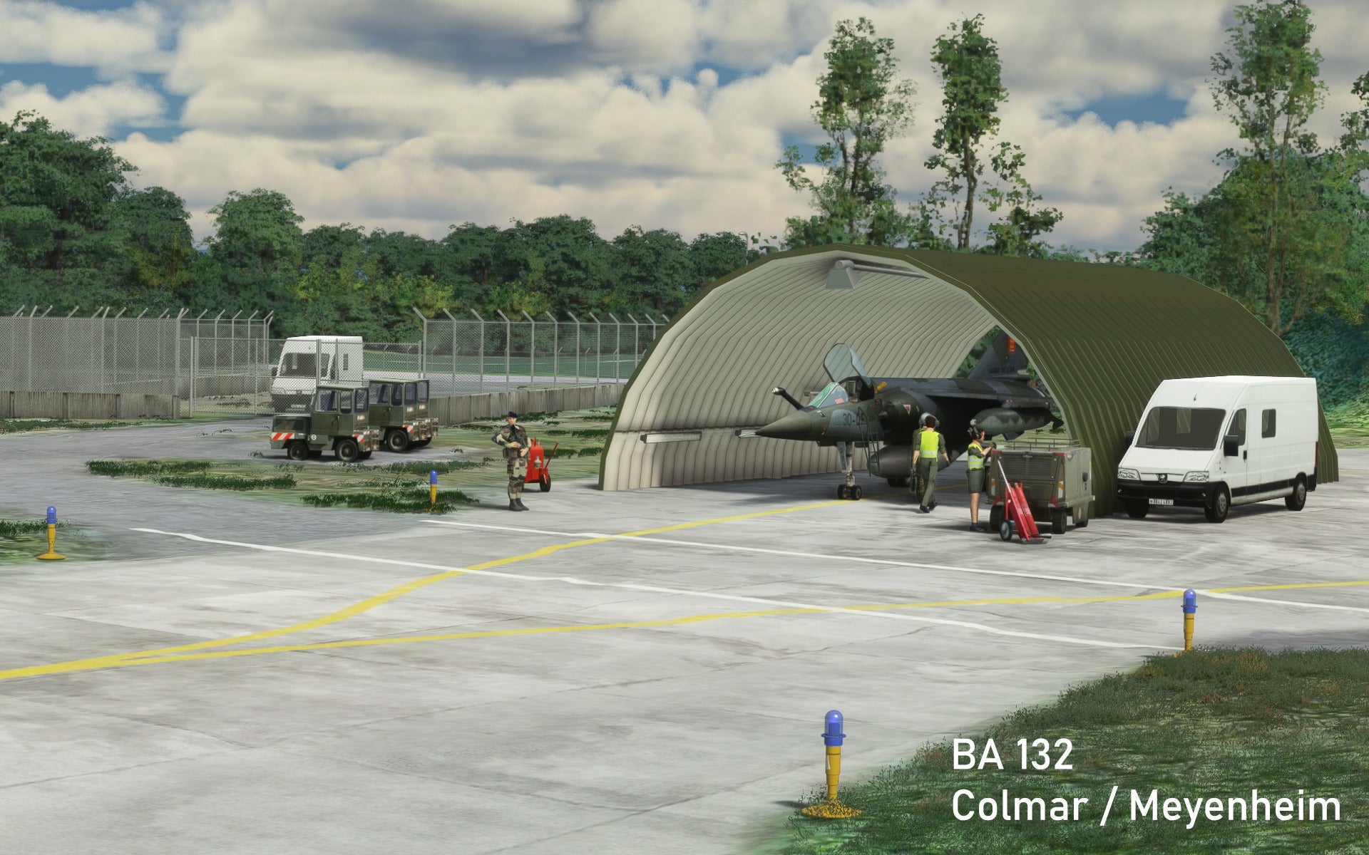 SKYDESIGNERS - FRENCH AIRBASE 132 COLMAR/MEYENHEIM (LFSC) MSFS20