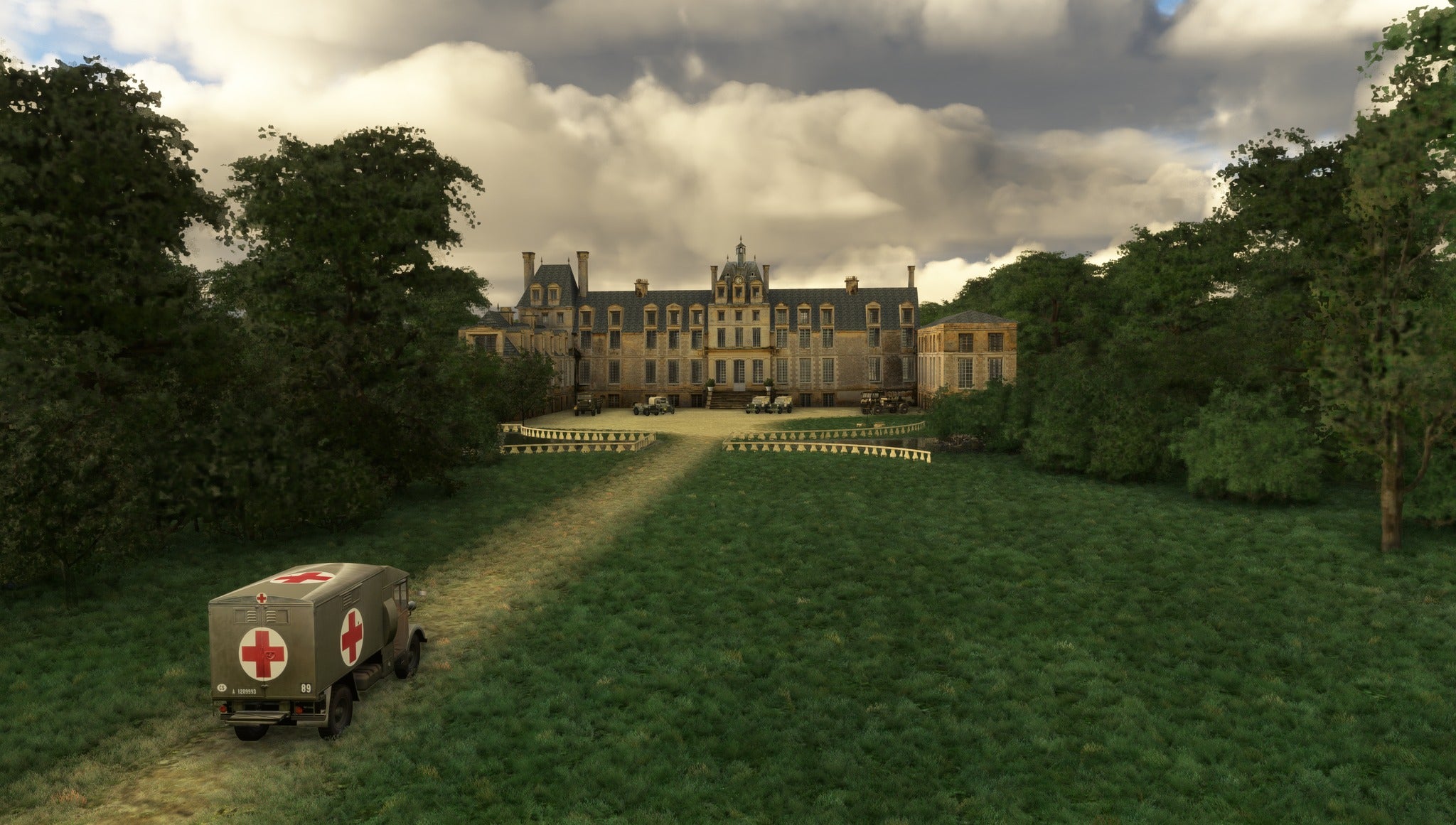 1944 Lantheuil/Creuilly LGB9 - Advanced Landing Ground B-9 for MSFS20