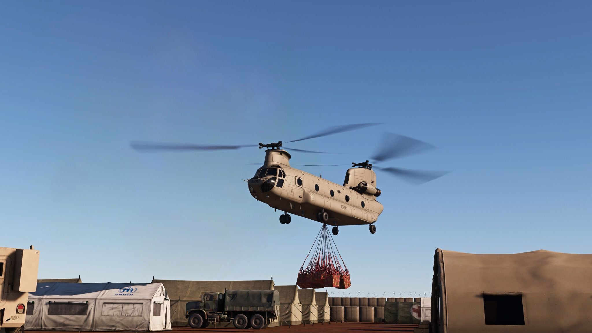 Miltech Simulations CH47D for MSFS20/24
