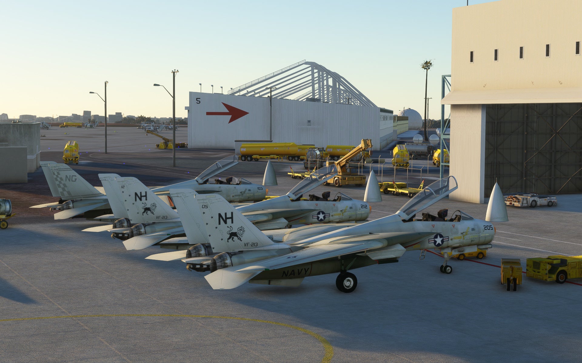 SUNDOWERSIM - NAS Miramar Late 1980's for MSFS20/24