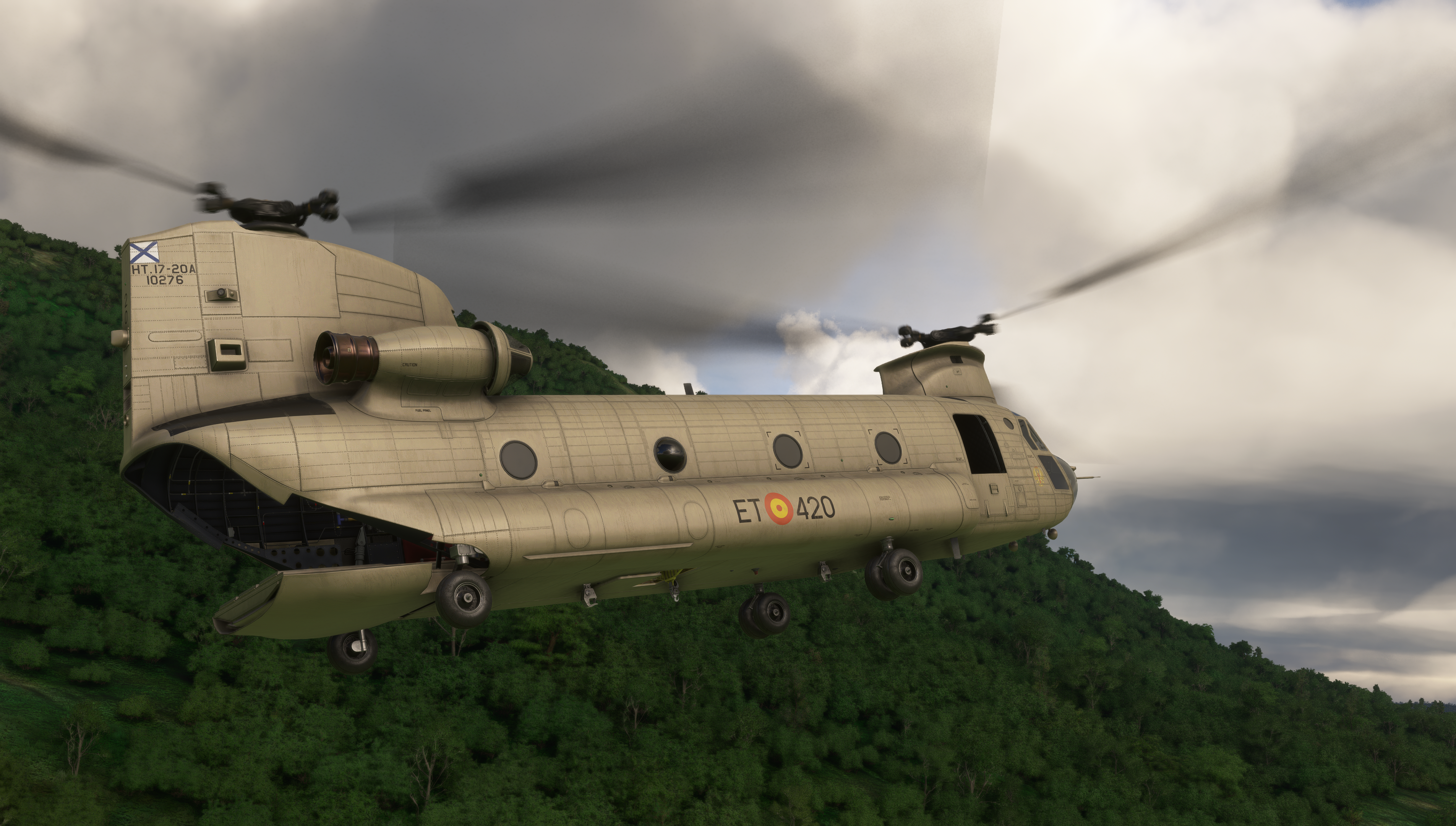 Miltech Simulations CH47D for MSFS20/24