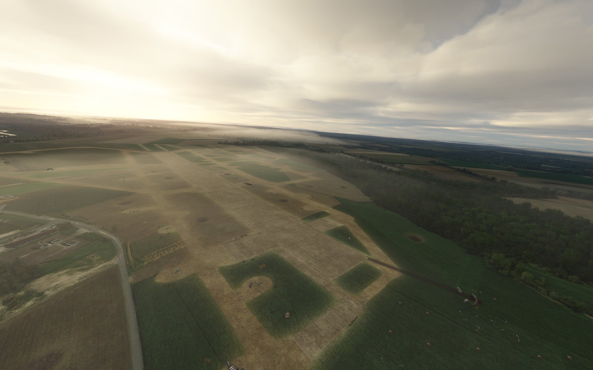 1944 Lantheuil/Creuilly LGB9 - Advanced Landing Ground B-9 for MSFS20