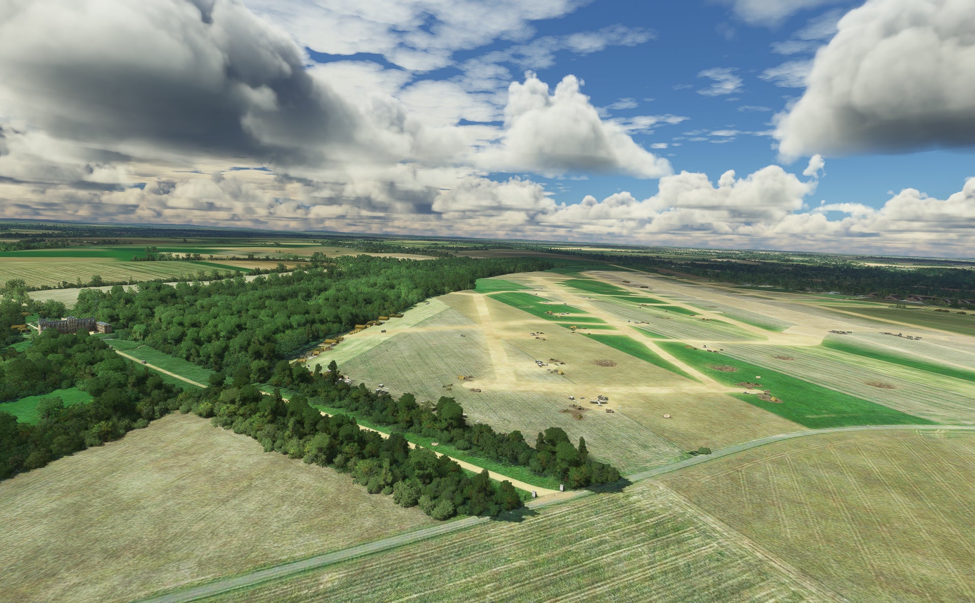 1944 Lantheuil/Creuilly LGB9 - Advanced Landing Ground B-9 for MSFS20