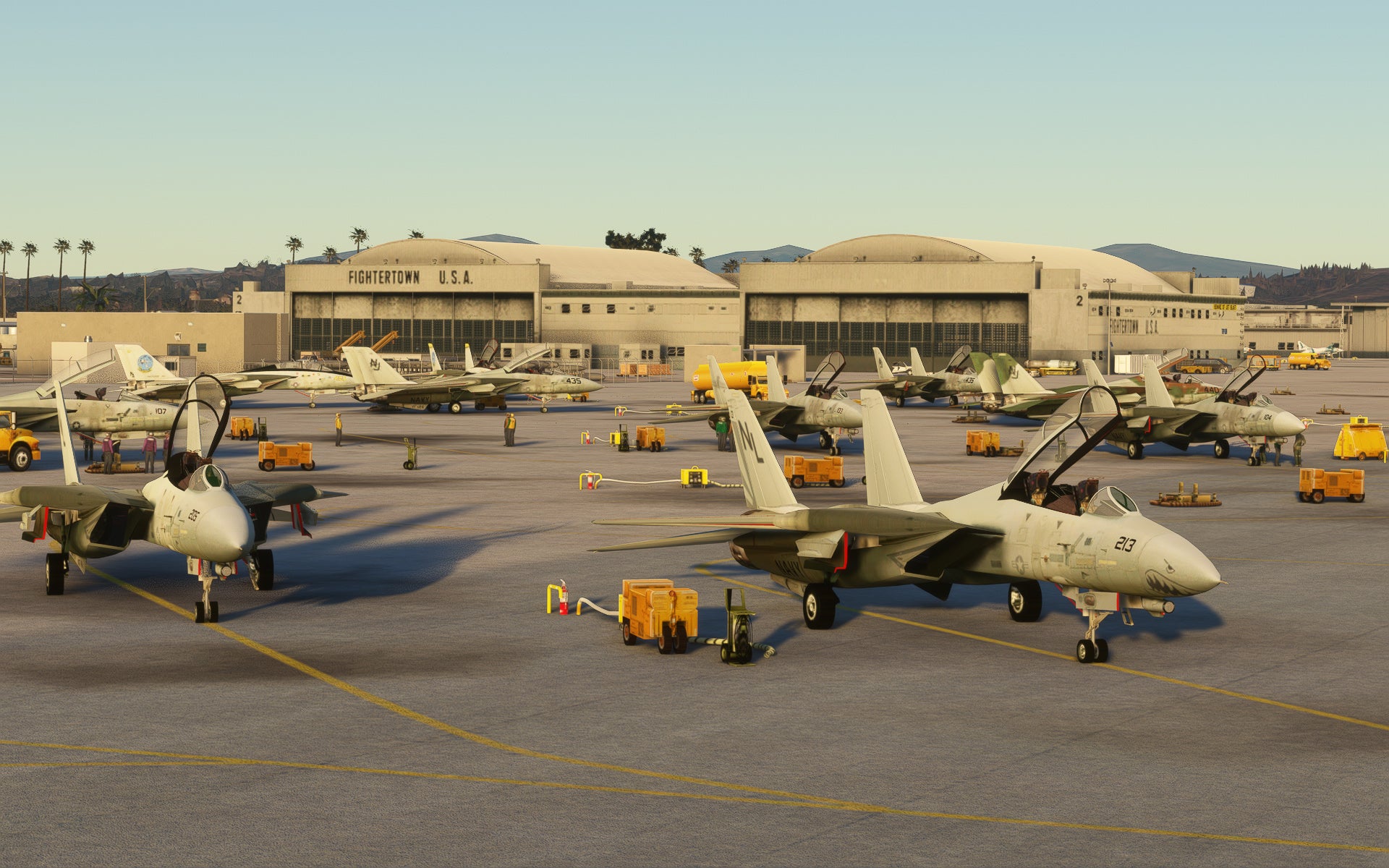 SUNDOWERSIM - NAS Miramar Late 1980's for MSFS20/24