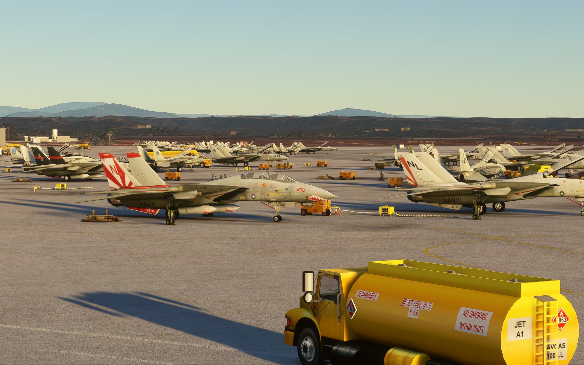 SUNDOWERSIM - NAS Miramar Late 1980's for MSFS20/24