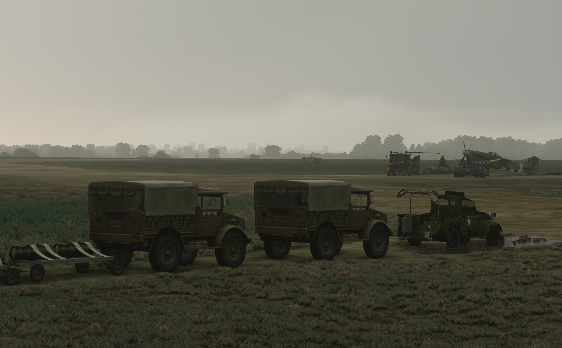 1944 Lantheuil/Creuilly LGB9 - Advanced Landing Ground B-9 for MSFS20