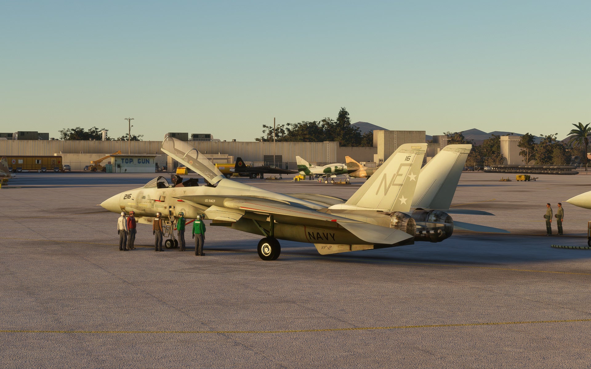 SUNDOWERSIM - NAS Miramar Late 1980's for MSFS20/24