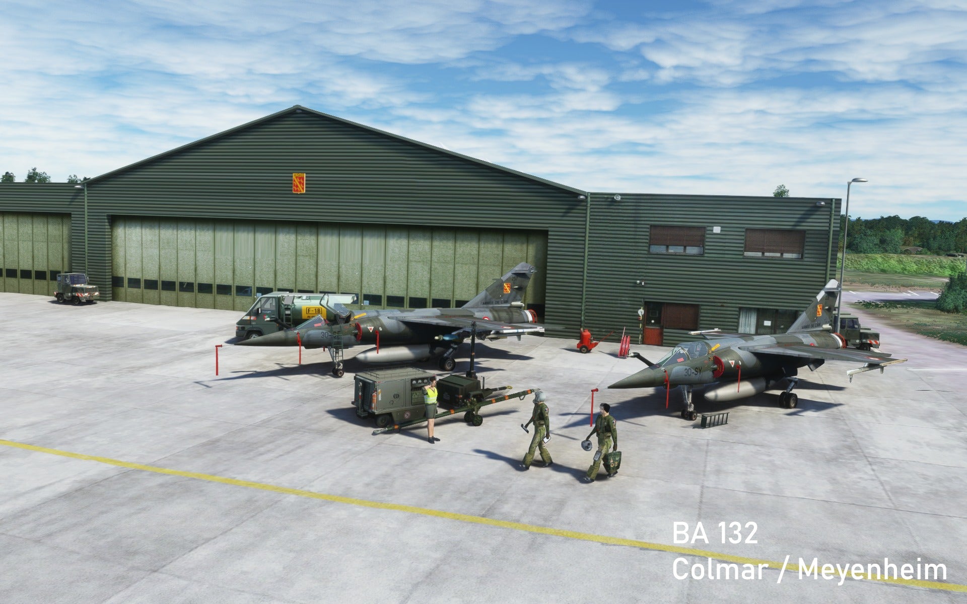 SKYDESIGNERS - FRENCH AIRBASE 132 COLMAR/MEYENHEIM (LFSC) MSFS20