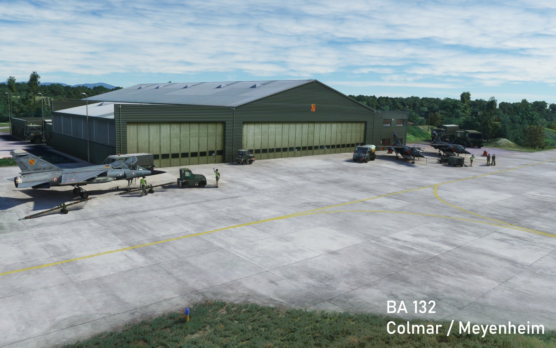 SKYDESIGNERS - FRENCH AIRBASE 132 COLMAR/MEYENHEIM (LFSC) MSFS20