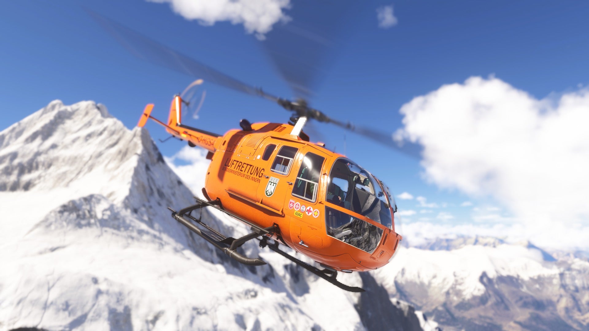 Stratoware MBB Bo 105, in partnership with Miltech Simulations for MSFS24