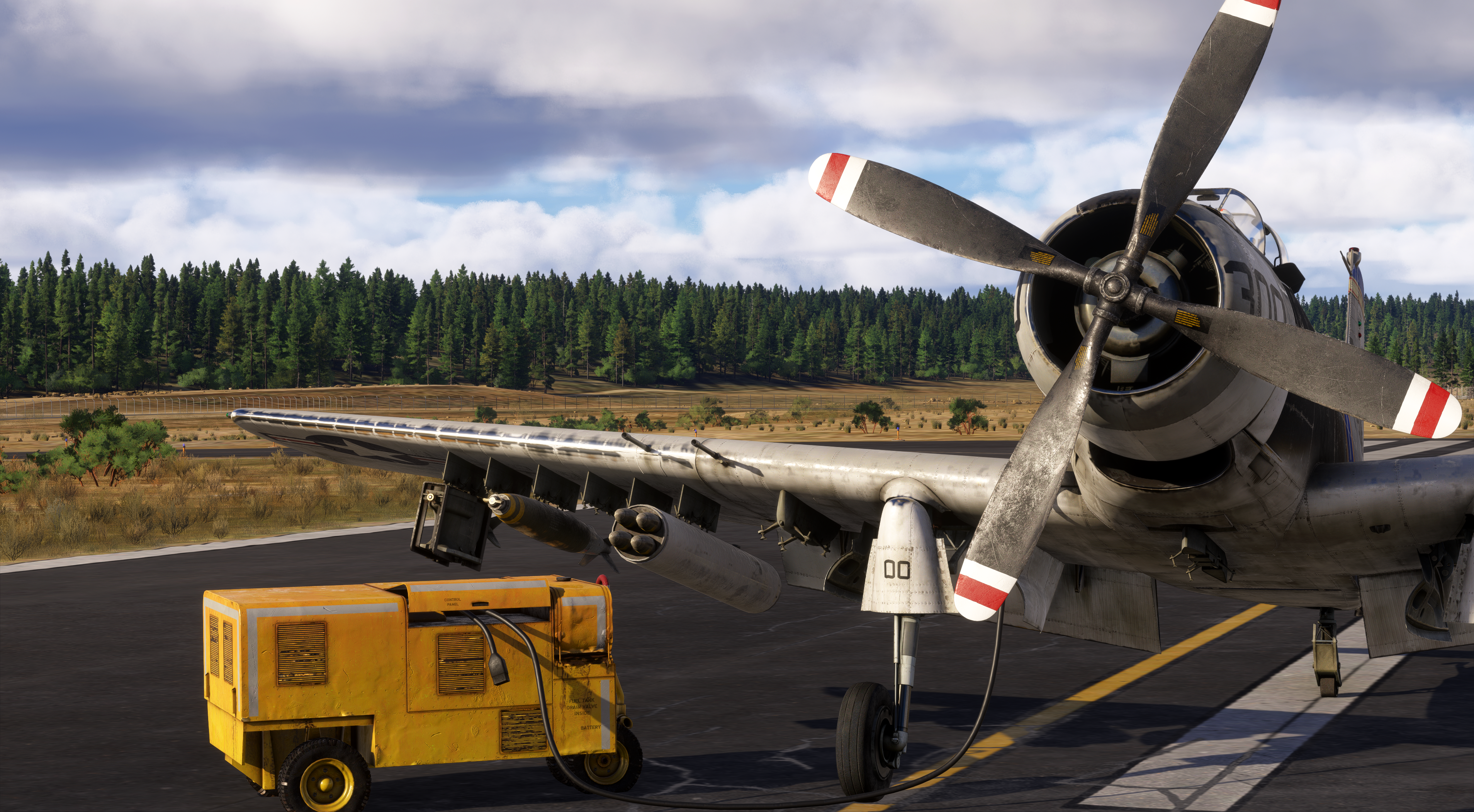 Miltech Simulations A-1 Skyraider for FS20/24