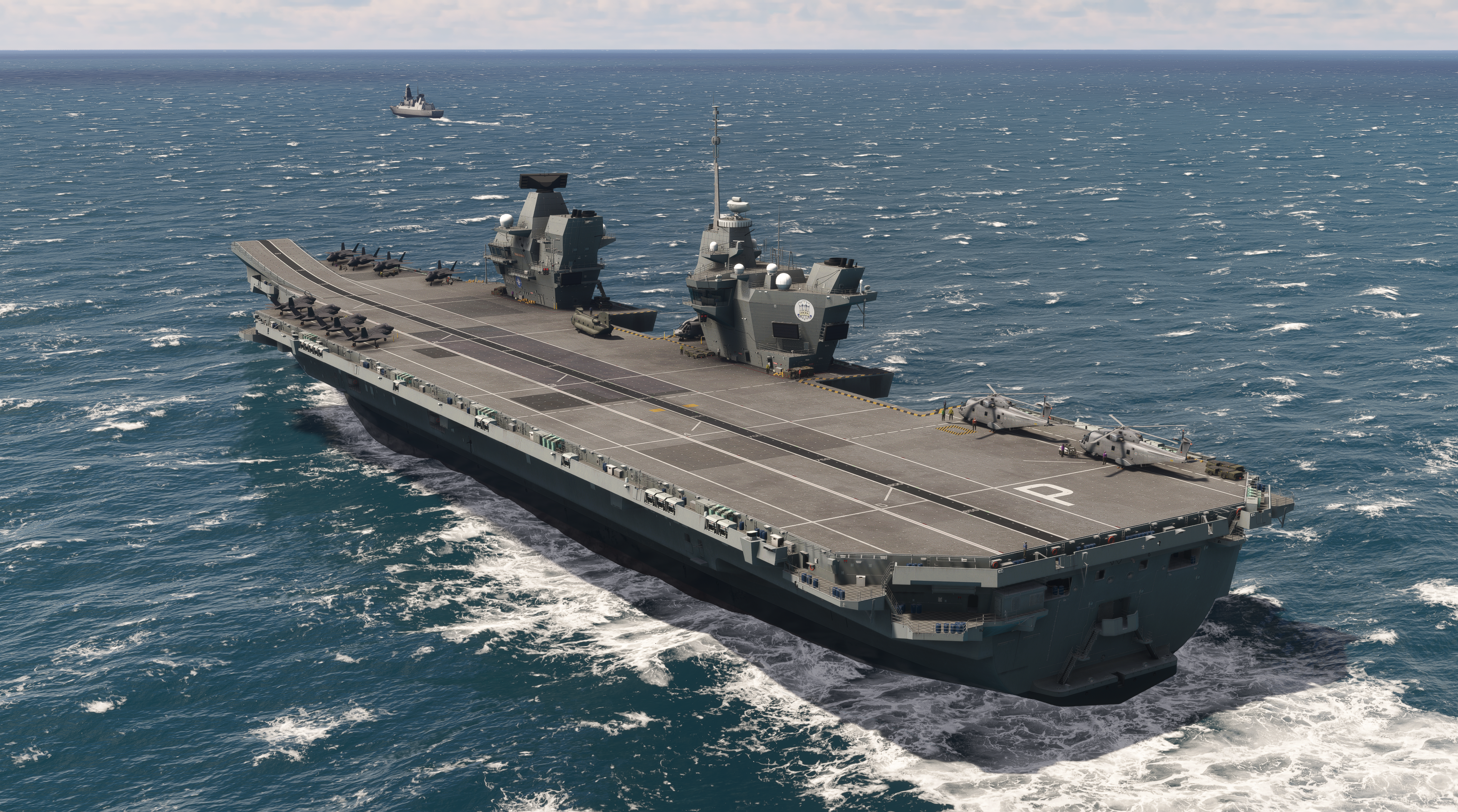 UK Carrier Strike Group for MSFS20/24