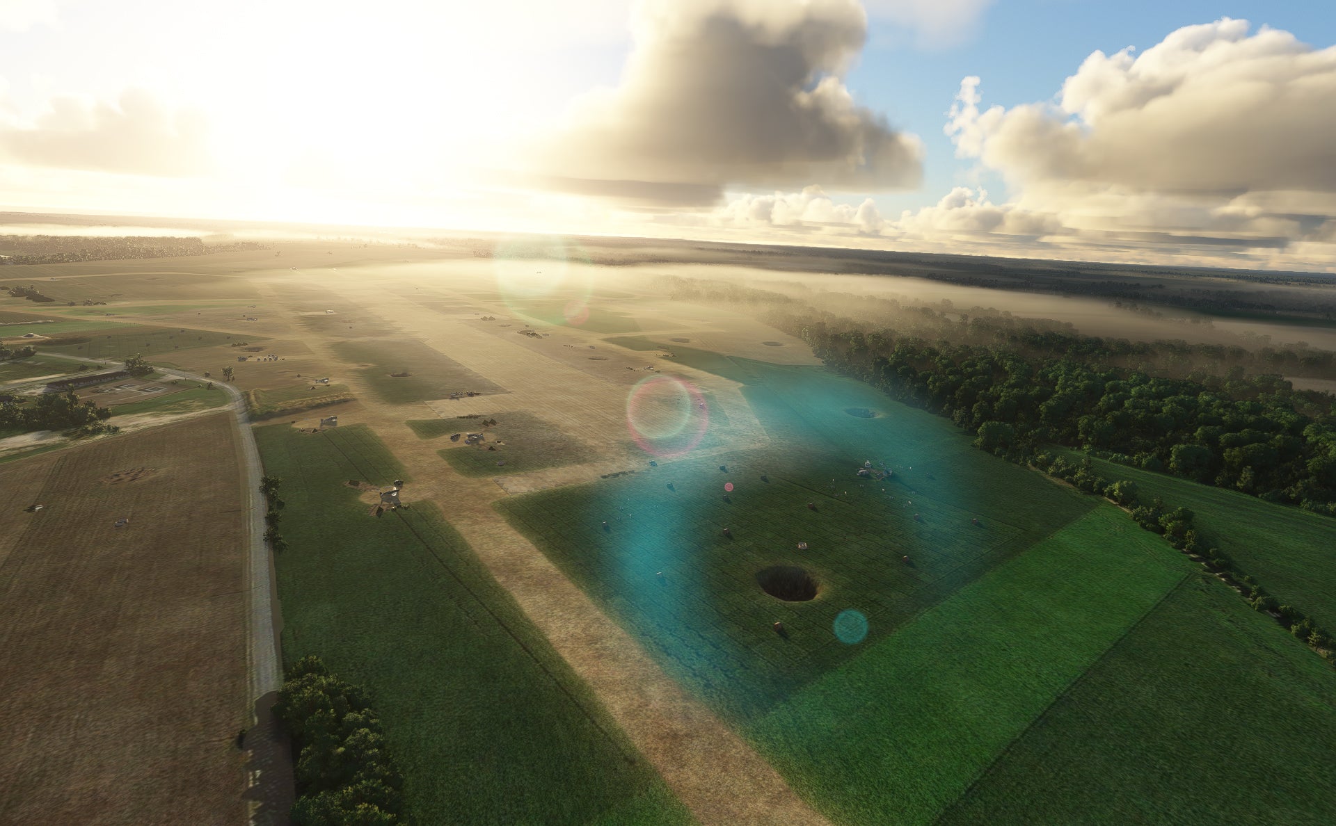 1944 Lantheuil/Creuilly LGB9 - Advanced Landing Ground B-9 for MSFS20