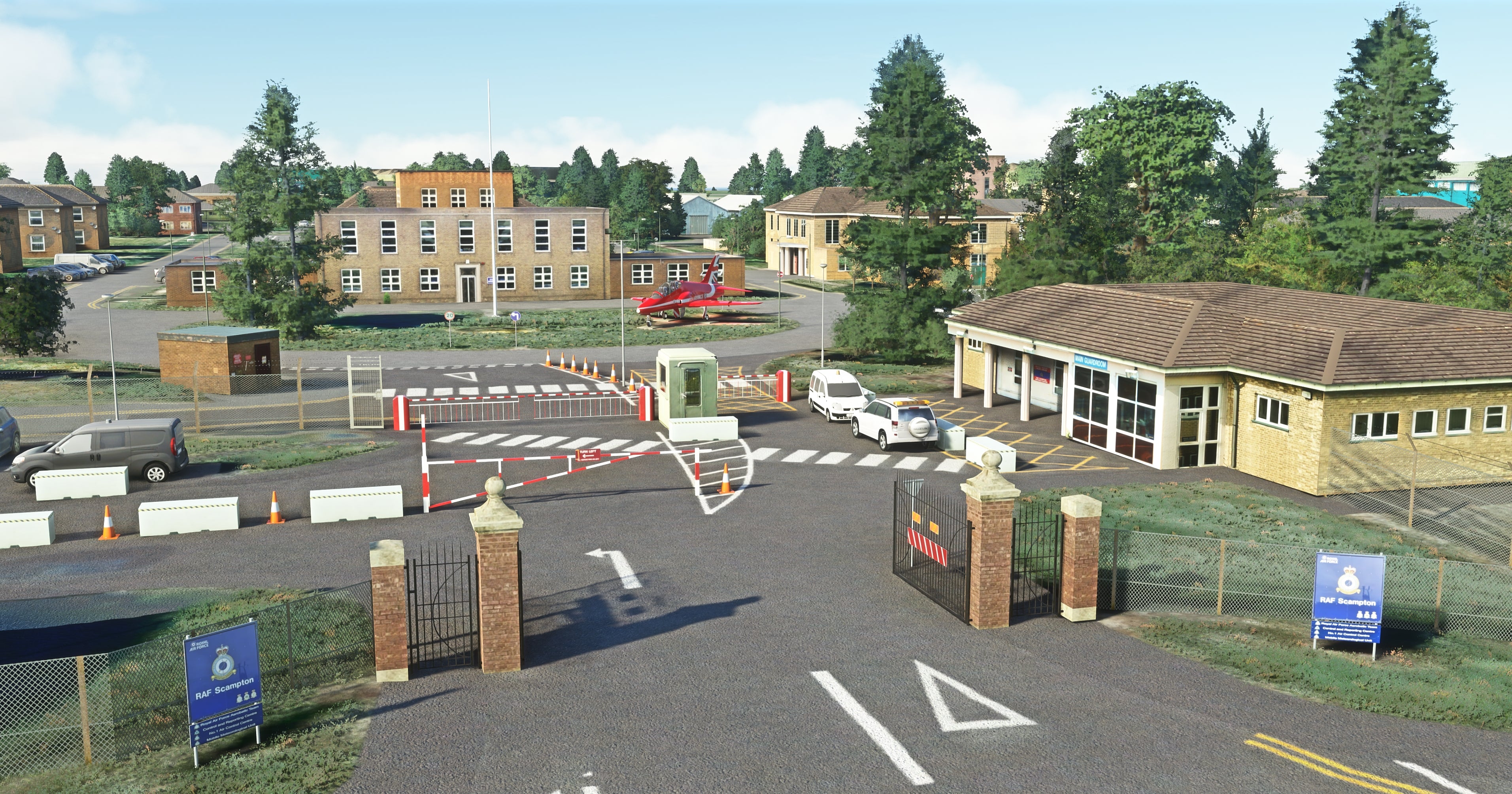 IM Scenery - Scampton Air Base EGXP for MSFS20