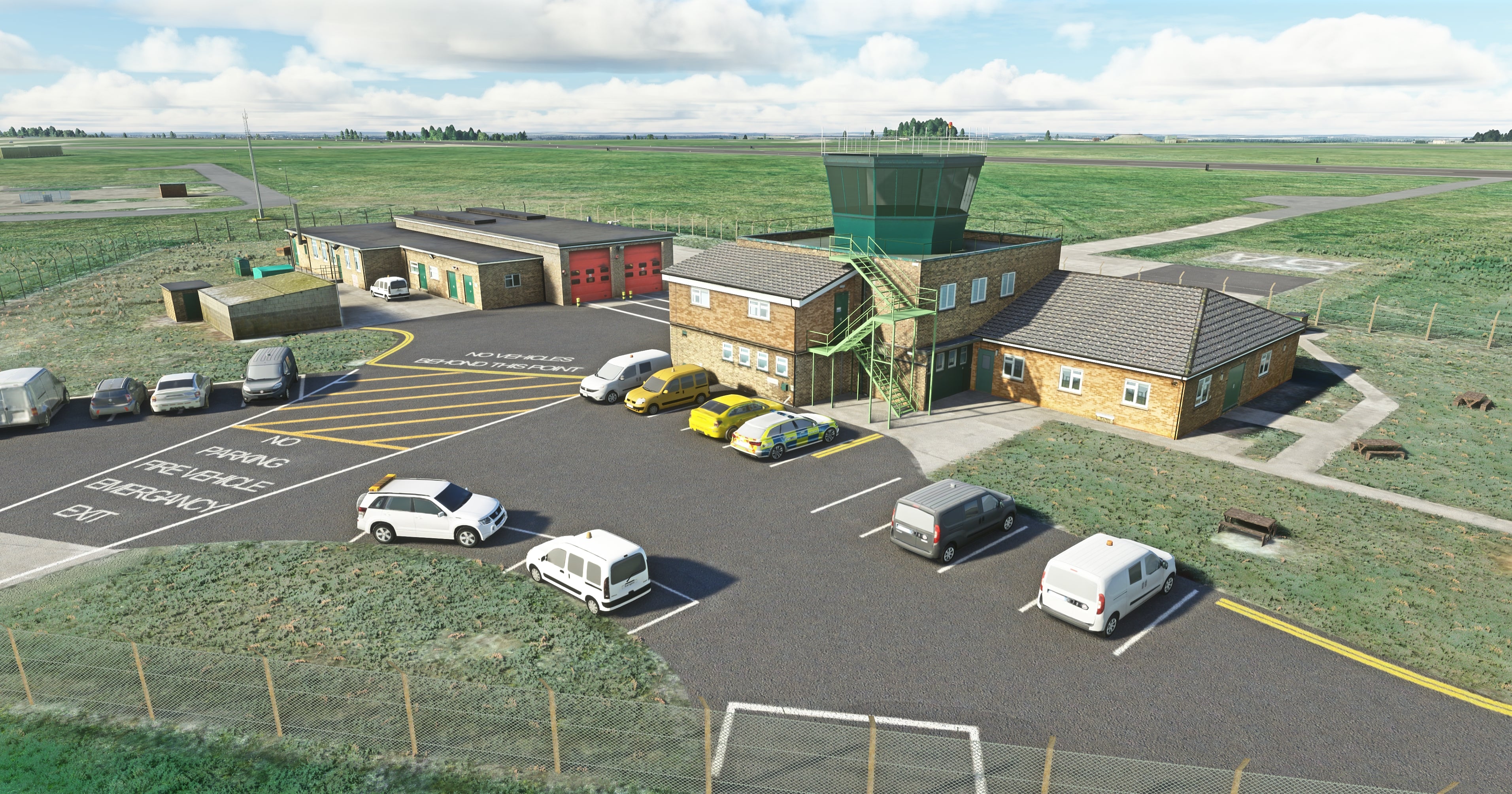 IM Scenery - Scampton Air Base EGXP for MSFS20