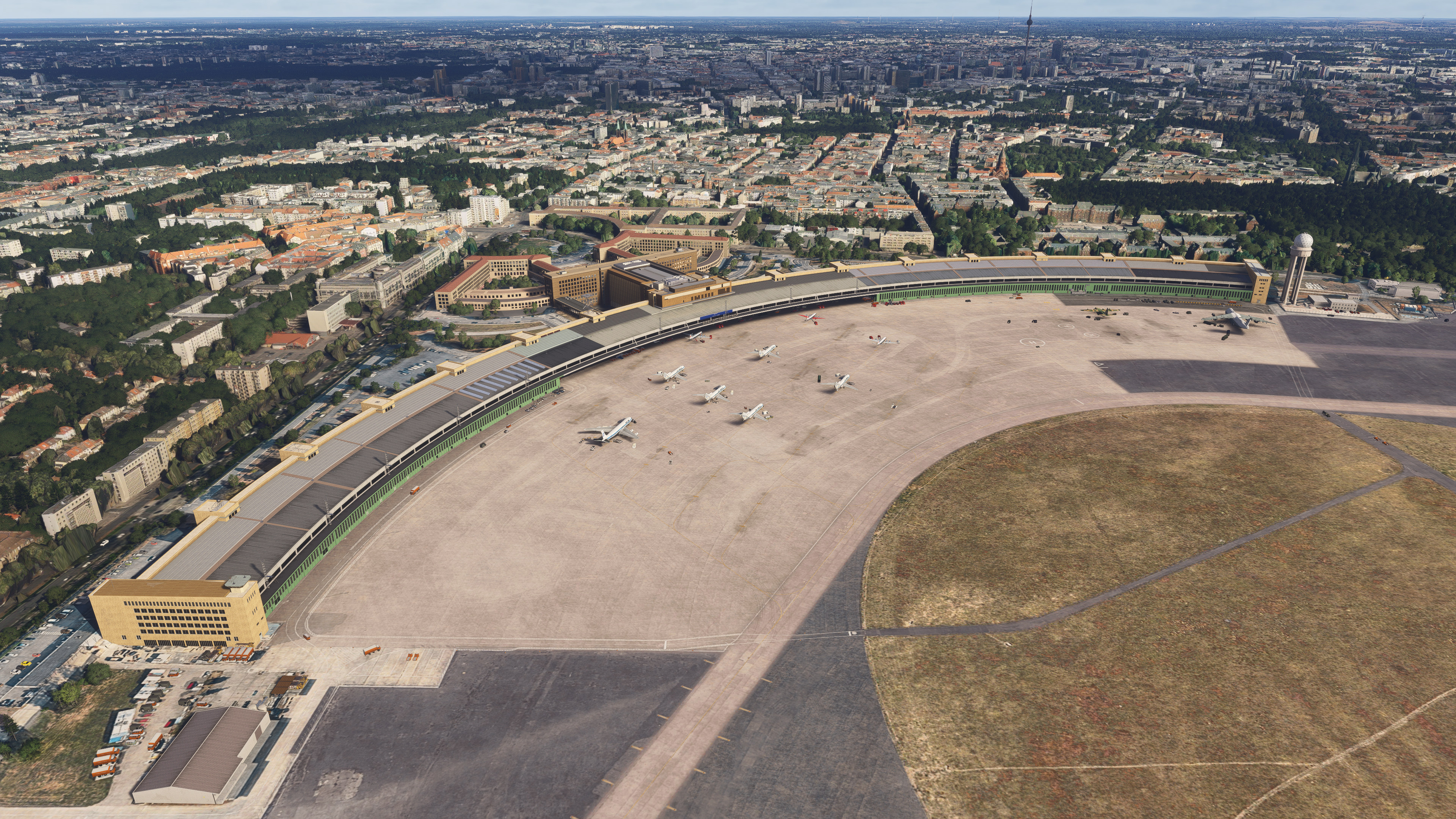 SUNDOWNERSIM - BERLIN TEMPELHOF EDDI 1970s for MSFS20/24