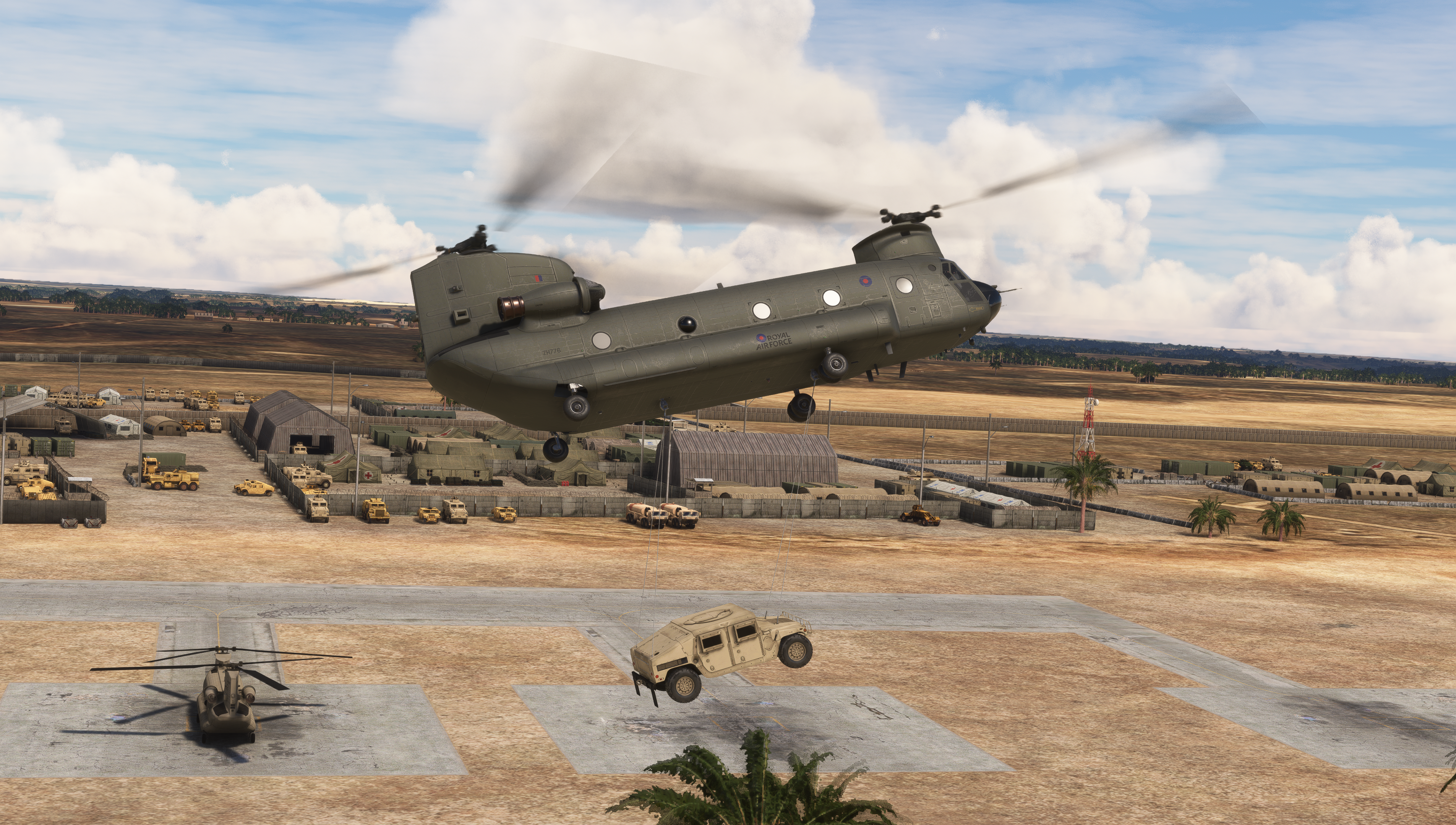 Miltech Simulations CH47D for MSFS20/24