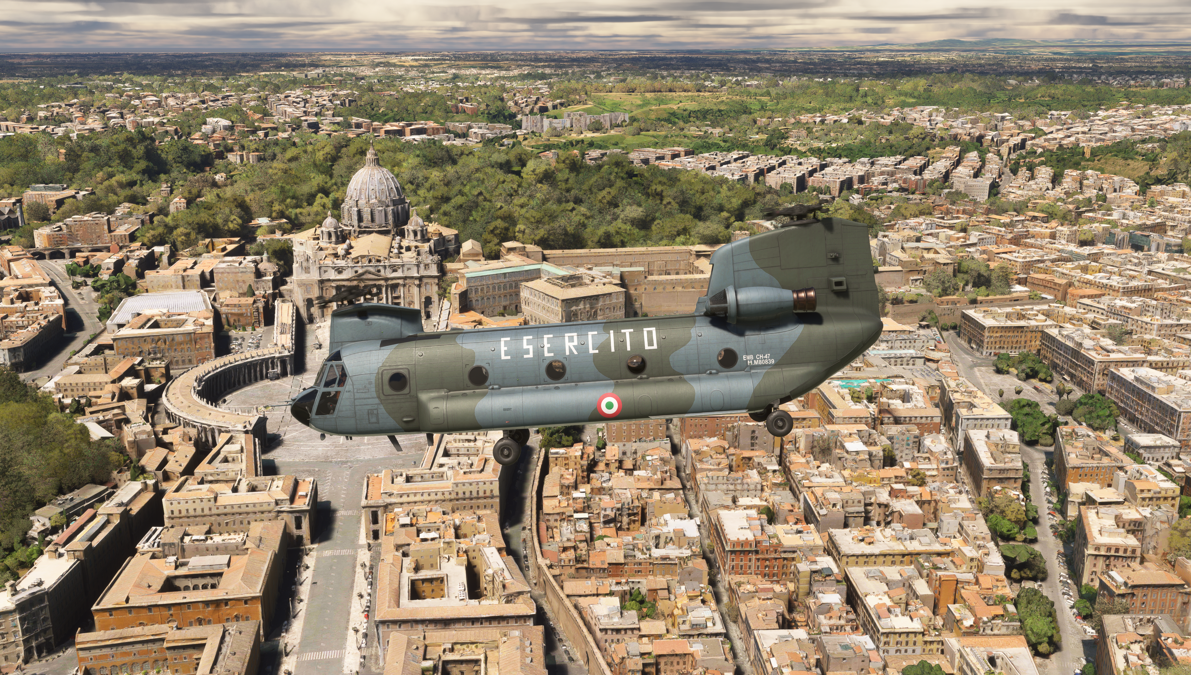 Miltech Simulations CH47D for MSFS20/24